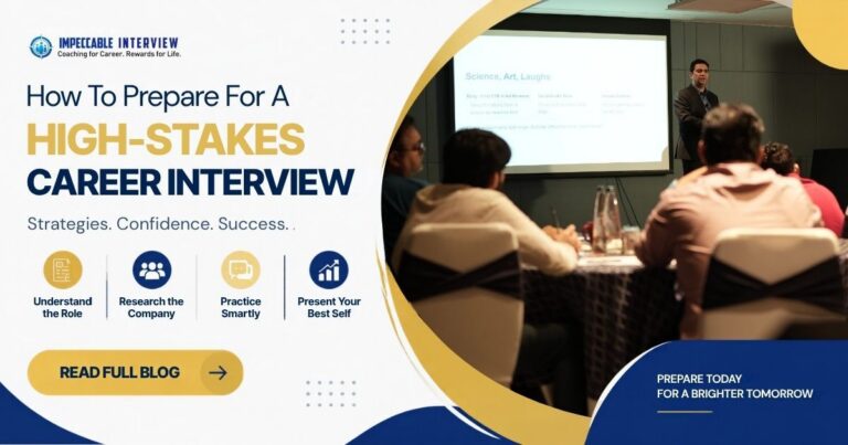High-Stakes Interview Preparation for Senior Tech Roles