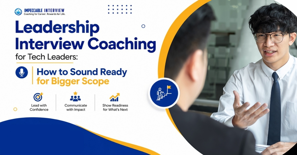 leadership interview coaching